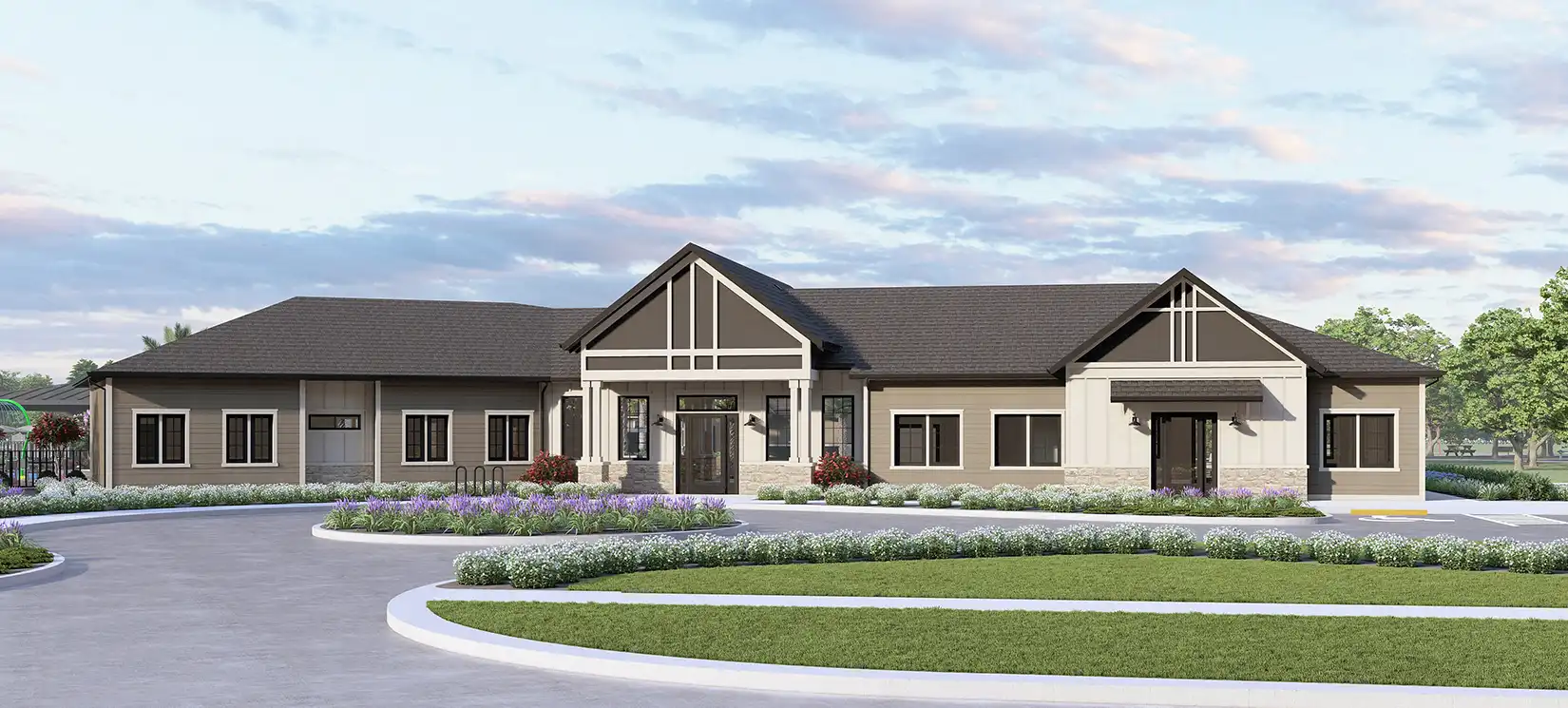 Amenity_Center-Reserve-at-Hammock-Oaks-Elevation at Hammock Oaks Reserve Master Planned Community Lady Lake FL