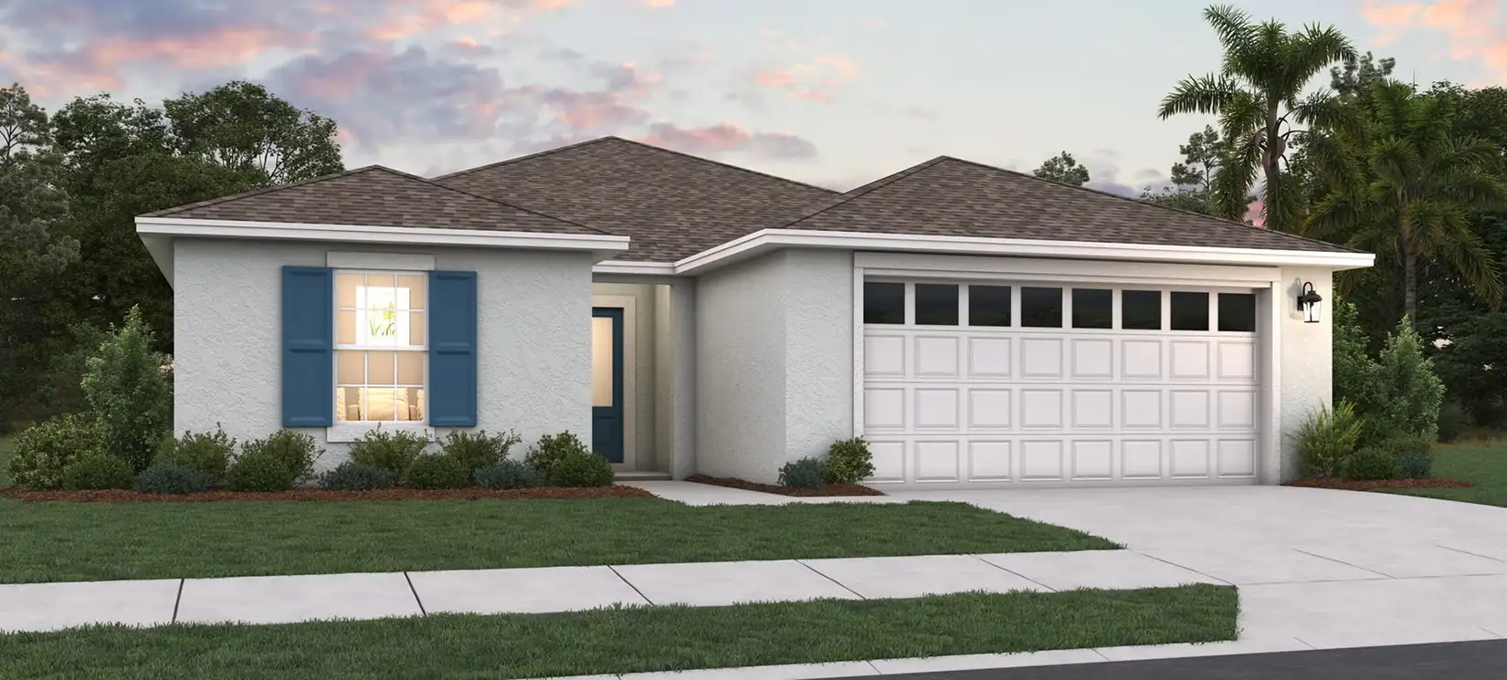 Dreamfinder-Homes-Hillcrest-A-Elevation-HammockOaks-Reserve